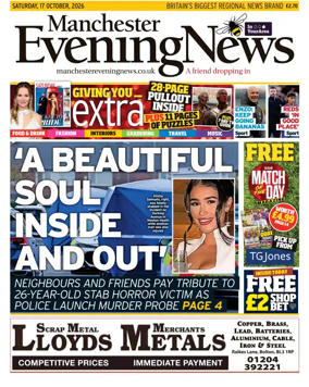 Cover of Manchester Evening News
