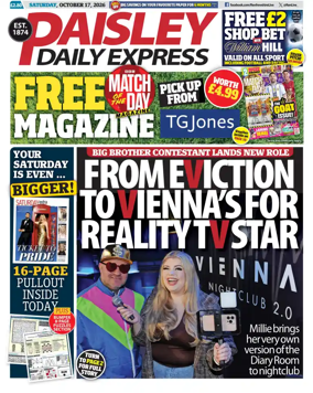 Cover of Paisley Daily Express