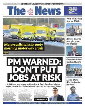 Cover of Portsmouth News