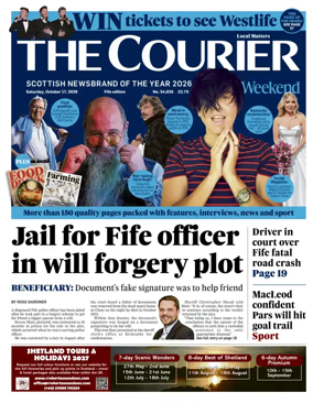 Cover of The Courier & Advertiser (Fife Edition)
