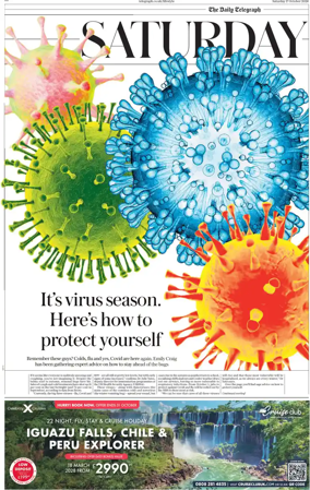 Cover of The Daily Telegraph – Saturday Supplement