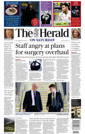 Cover of The Herald (Scotland)