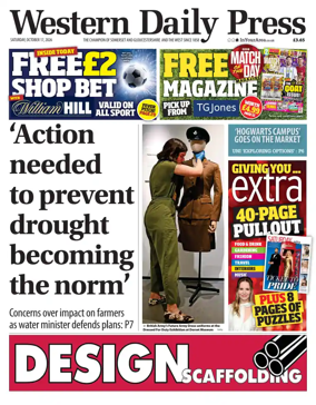 Cover of Western Daily Press (Saturday)