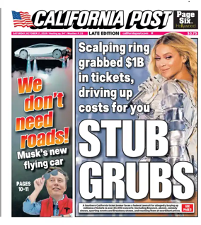 Cover of California Post