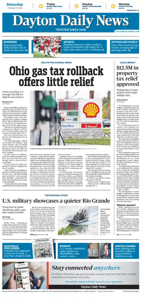 Cover of Dayton Daily News