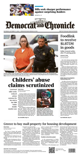 Cover of Democrat and Chronicle