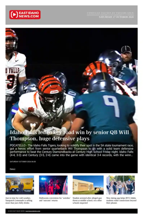 Cover of East Idaho News