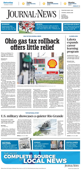 Cover of Hamilton Journal News