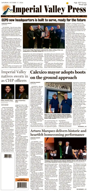 Cover of Imperial Valley Press