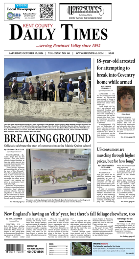 Cover of Kent County Daily Times