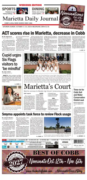 Cover of Marietta Daily Journal