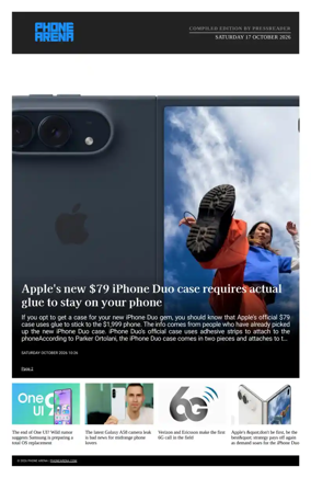 Cover of Phone Arena - Compiled Edition