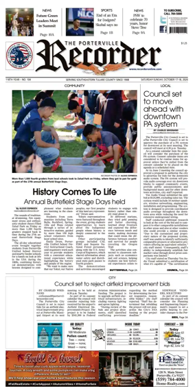 Cover of Porterville Recorder