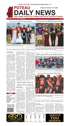 Cover of Poteau Daily News