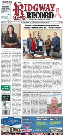 Cover of Ridgway Record