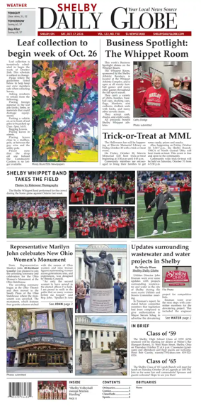 Cover of Shelby Daily Globe
