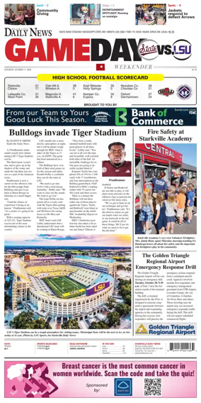 Cover of Starkville Daily News