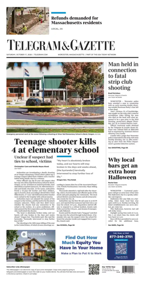 Cover of Telegram & Gazette