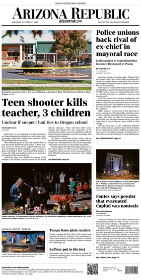 Cover of The Arizona Republic