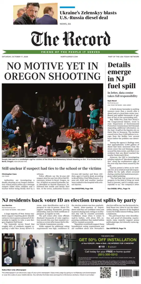 Cover of The Bergen Record