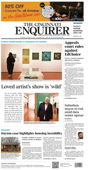 Cover of The Cincinnati Enquirer