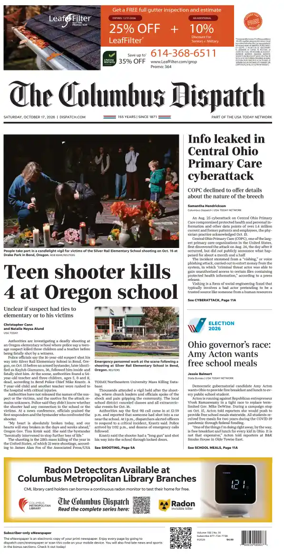 Cover of The Columbus Dispatch