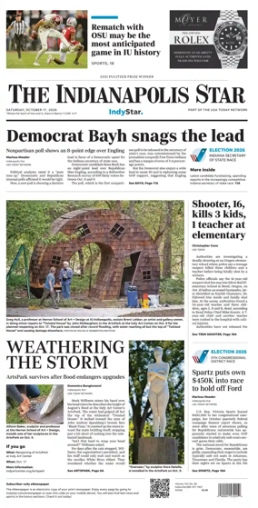 Cover of The Indianapolis Star