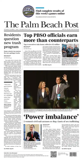Cover of The Palm Beach Post