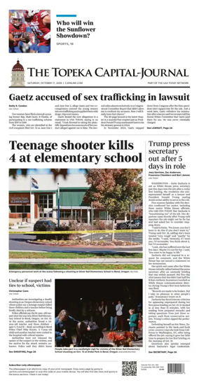 Cover of The Topeka Capital-Journal