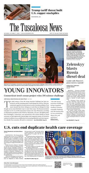 Cover of The Tuscaloosa News
