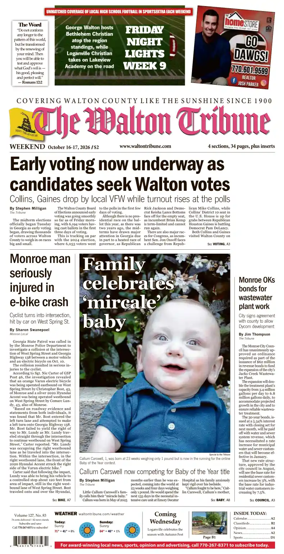 Cover of The Walton Tribune