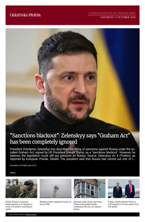 Cover of Ukrainska Pravda