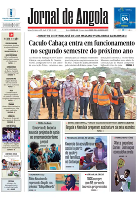 Cover of Jornal de Angola