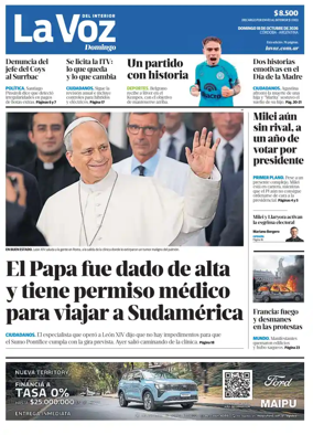 Cover of La Voz del Interior