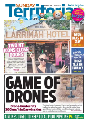 Cover of Sunday Territorian