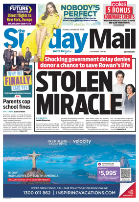 Cover of The Courier-Mail
