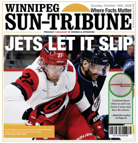 Cover of Winnipeg Sun