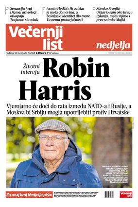Cover of Vecernji list - Hrvatska