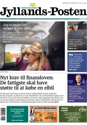 Cover of Jyllands-Posten Sondag