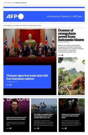 Cover of AFP English