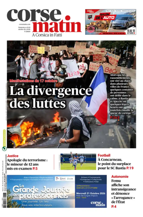 Cover of Corse Matin