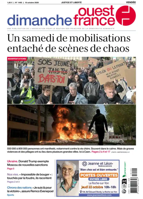 Cover of Dimanche Ouest France (Vendee)