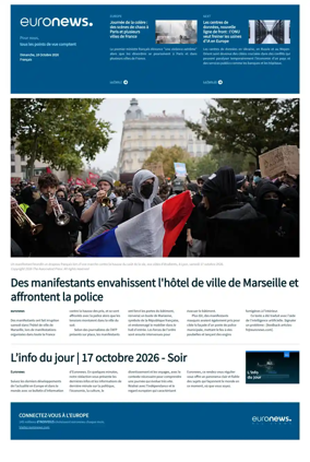 Cover of EuroNews (French Edition)
