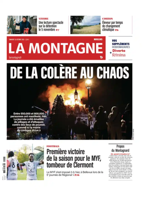 Cover of La Montagne (Moulins)