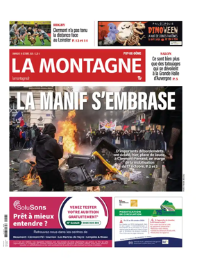 Cover of La Montagne (Riom)