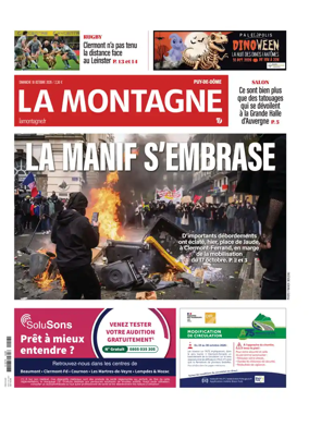 Cover of La Montagne (Thiers-Ambert)