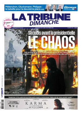 Cover of La Tribune Dimanche (France)