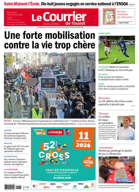 Cover of Le Courrier de l’Ouest (Deux-Sevres)