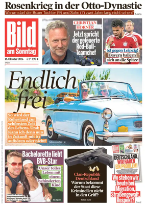Cover of Bild am Sonntag