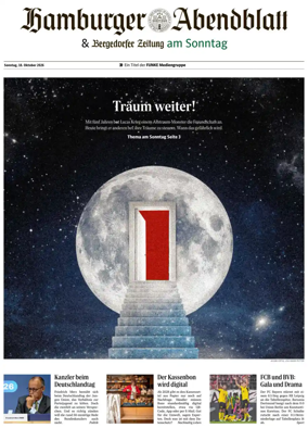Cover of Hamburger Abendblatt am Sonntag